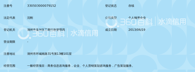 湖州吴兴永邦商务信息咨询服务部